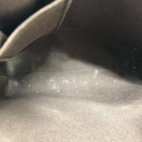 LOUIS VUITTON N51210 Brooklyn PM crossbody Shoulder Bag Damier Canvas Ebene - Picture 9 of 13